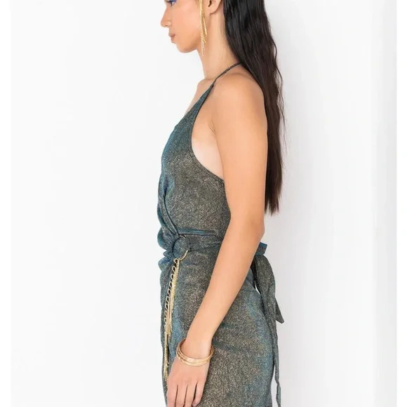 Elegant Glitter Dress - Picture 3 of 11